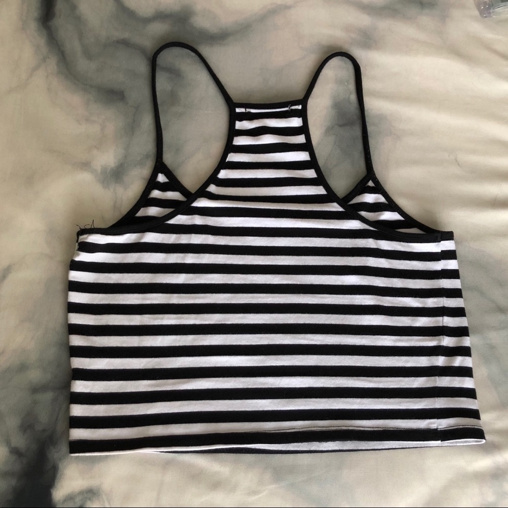 Striped Razorback Crop Top - Picture 6 of 6